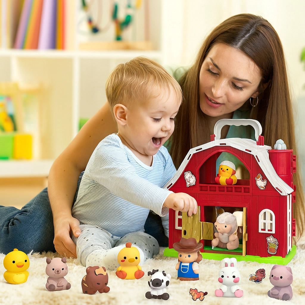 Farm Animals Big Barn Toy