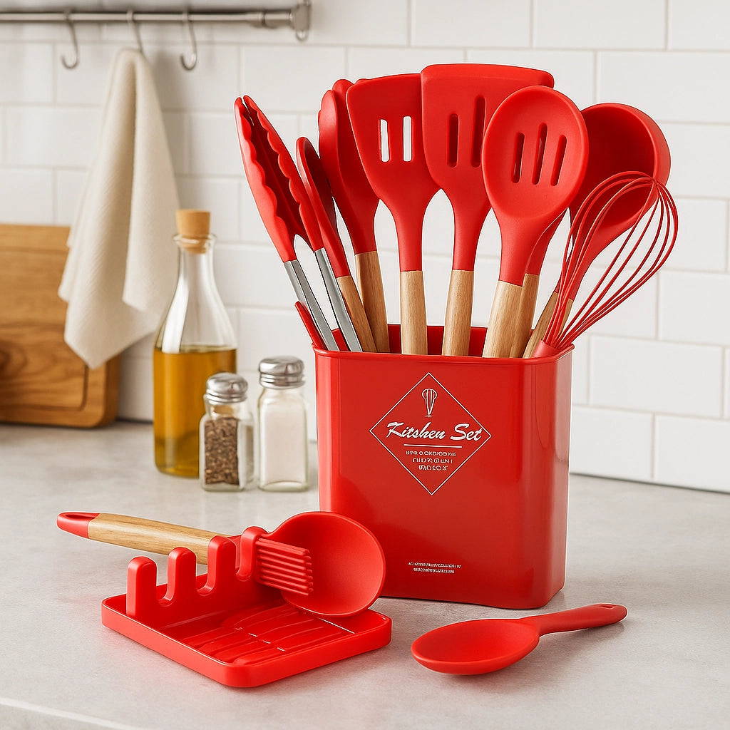 SiliconeChef™ Utensil Set