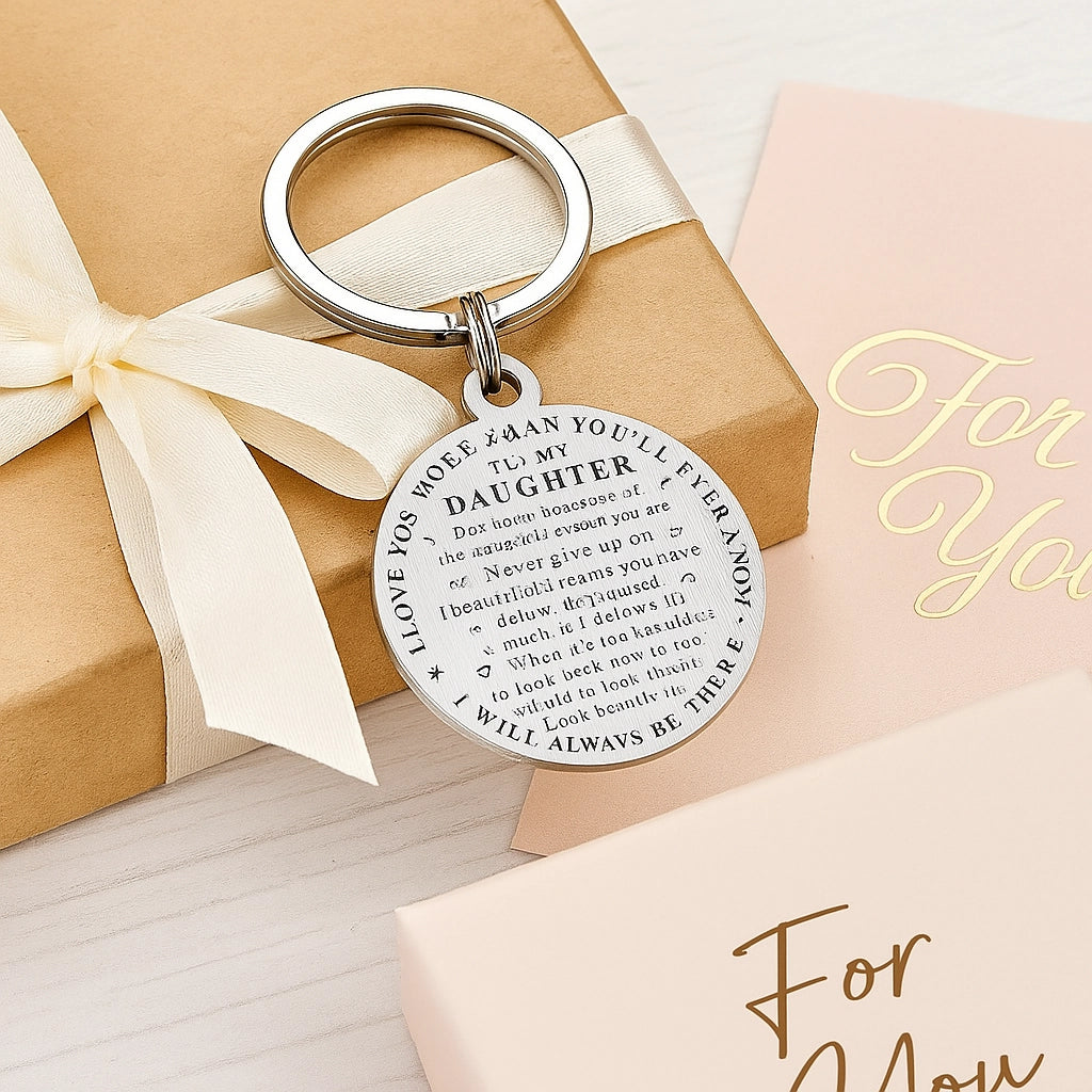Daughter Graduation Keychain Gift