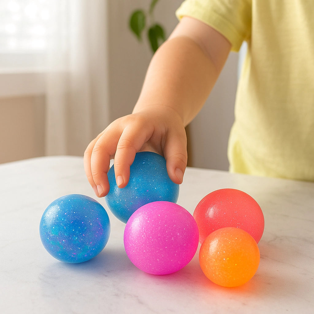 Glitter Stress Ball Set