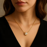 Moissanite Solitaire Pendant Necklace