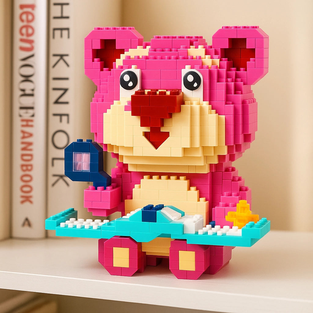 Cherry Bear Micro Building Blocks