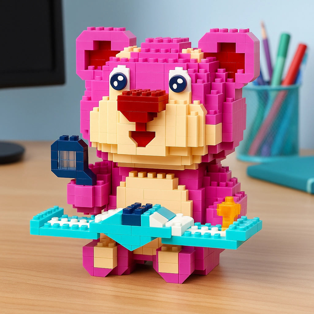 Cherry Bear Micro Building Blocks