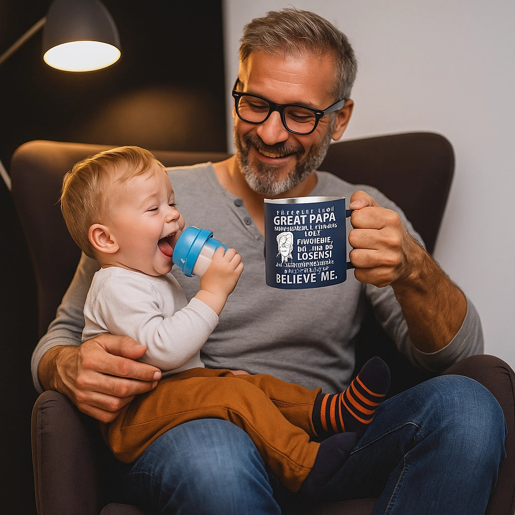 Insulated Stainless Steel Dad Mugs