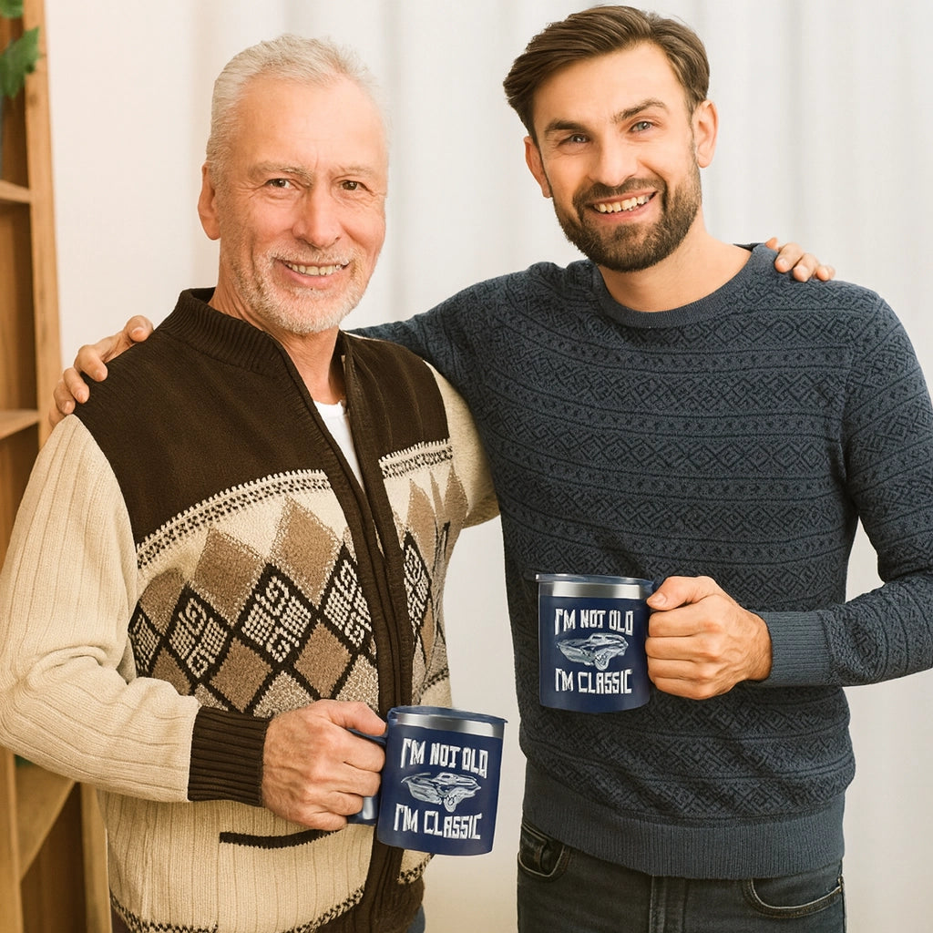 Insulated Stainless Steel Dad Mugs