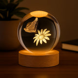 Luminous Nature Crystal Sphere