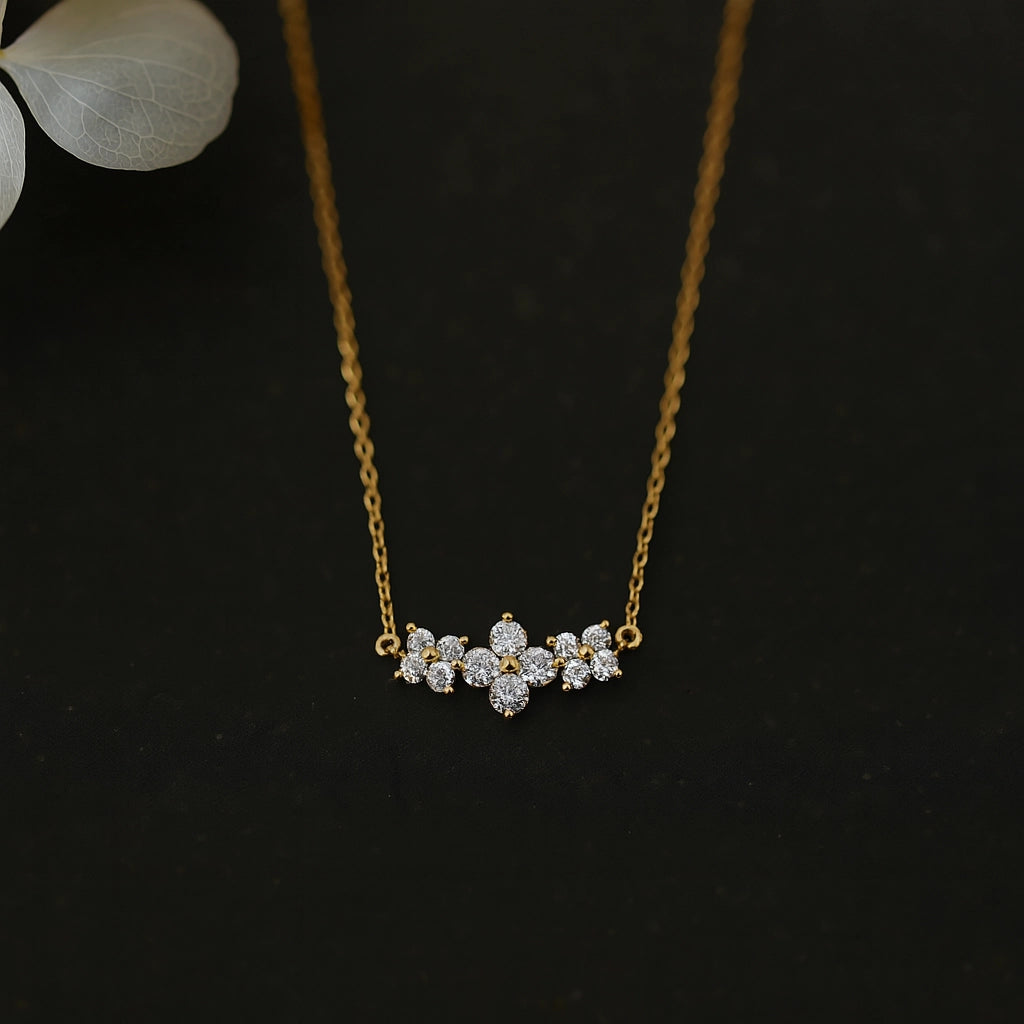MoissaniteBloom™ Pendant Necklace