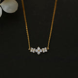 MoissaniteBloom™ Pendant Necklace