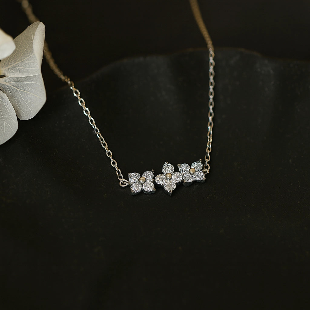 MoissaniteBloom™ Pendant Necklace