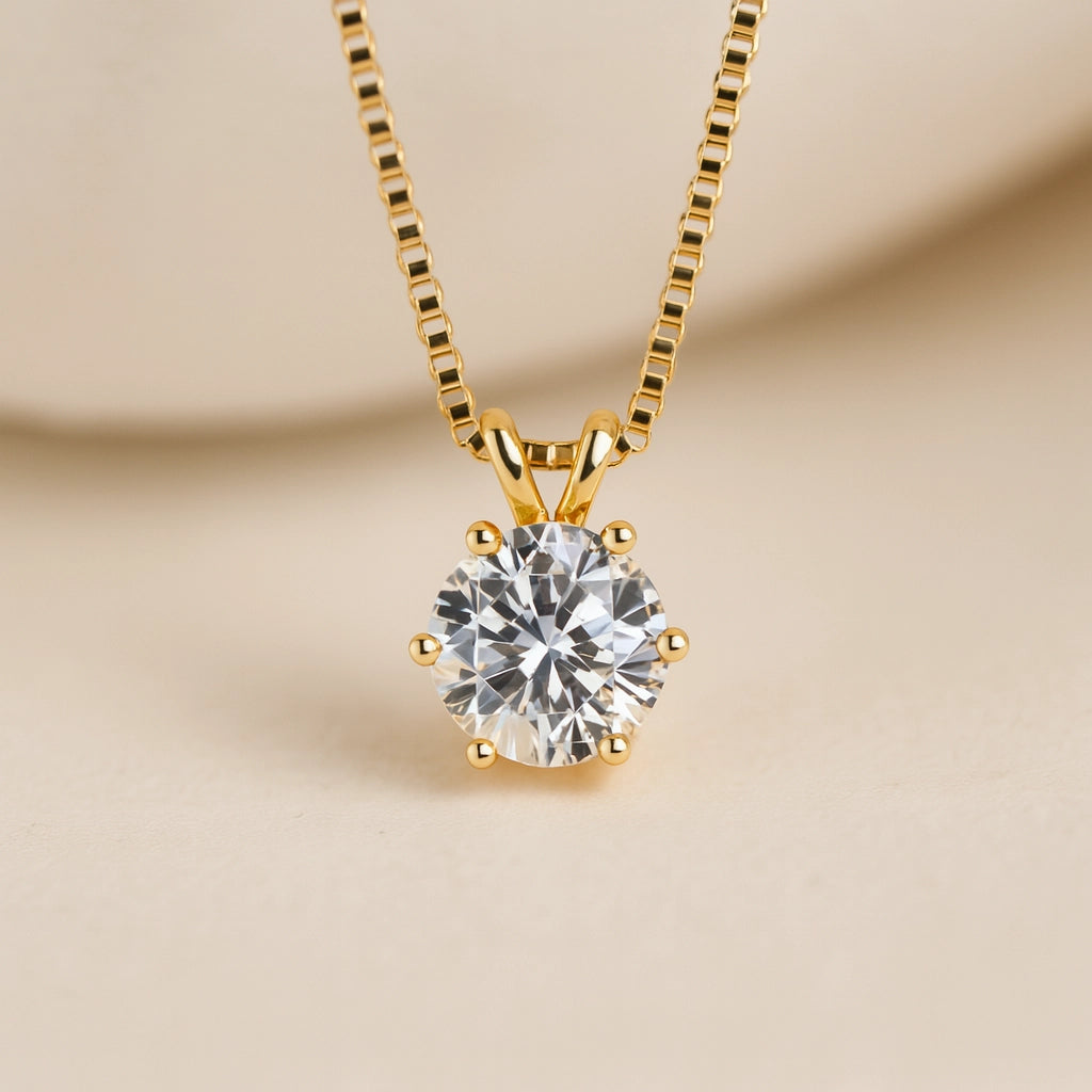 MoissaniteElegance™ Pendant Necklace