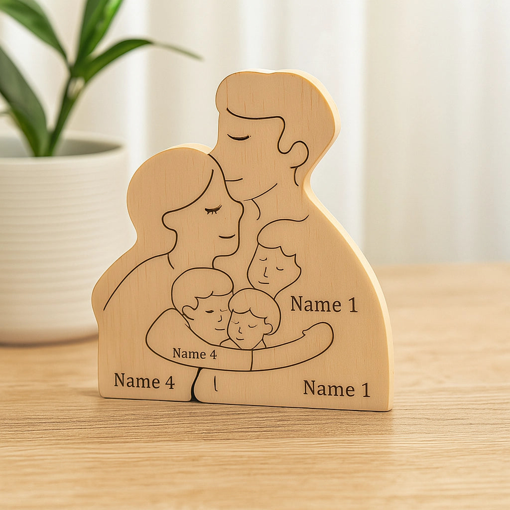 Wooden Family™ Puzzle