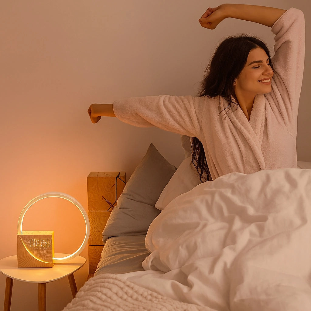 White Noise Sunrise Clock