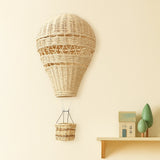 Rattan Hot Air Balloon Decor