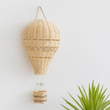 Rattan Hot Air Balloon Decor