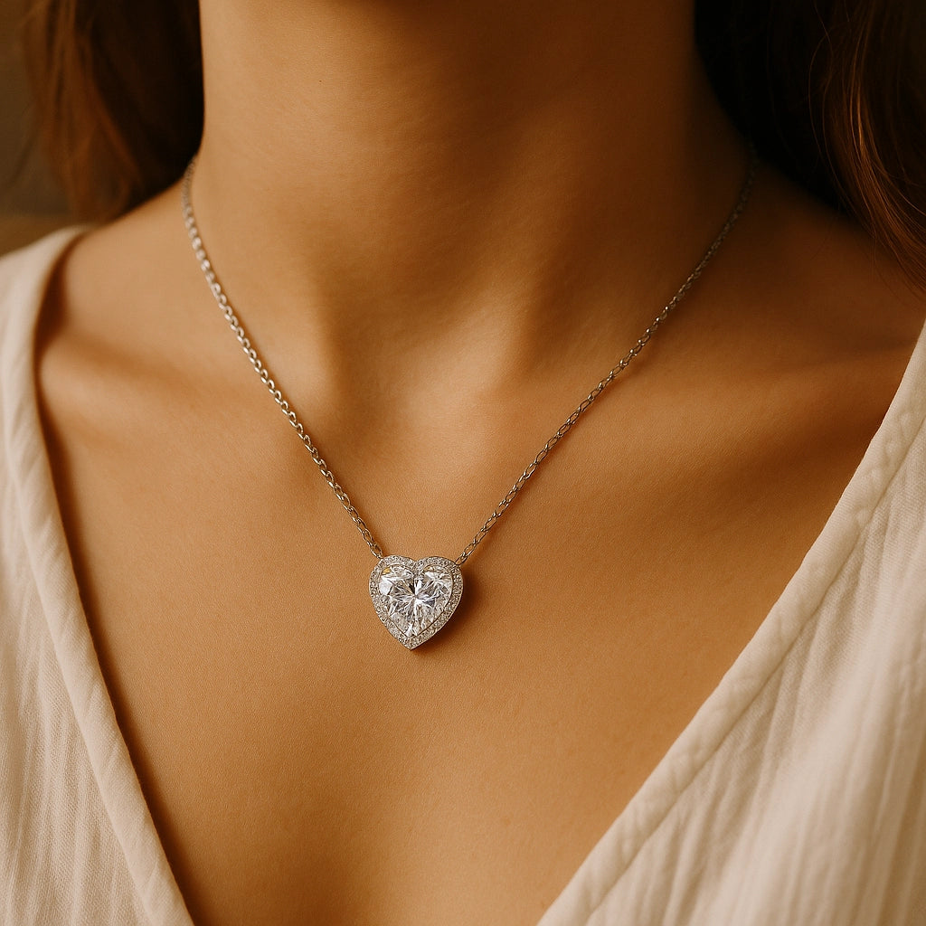Elevated Heart Necklace