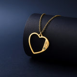 MomLove™ Engraved Heart Necklace