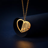 MomLove™ Engraved Heart Necklace