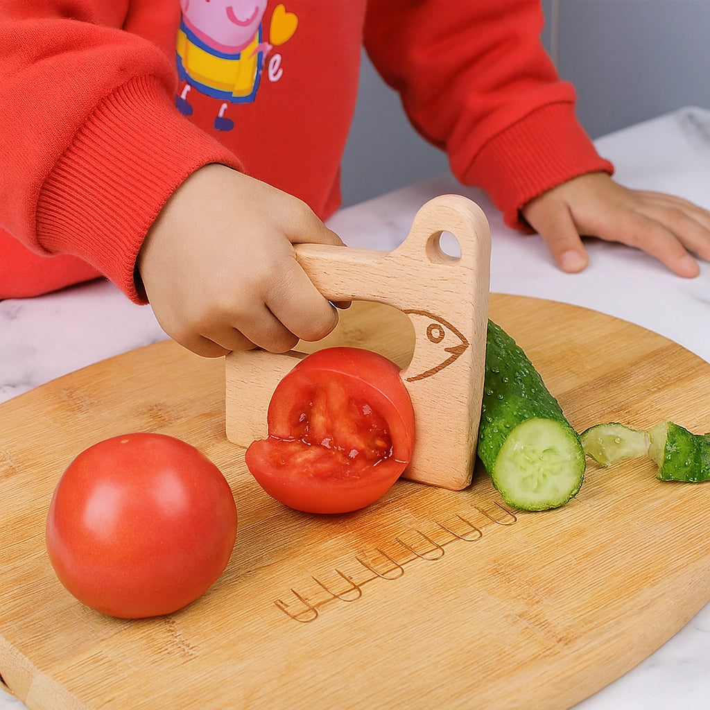 Wooden Kids Knife Set