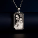 Personalized 3D Crystal Photo Necklace