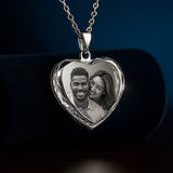 Personalized 3D Crystal Photo Necklace