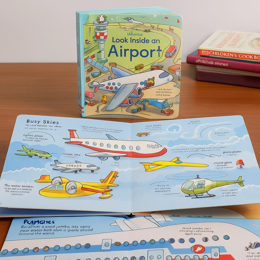 Look Inside an Airport Book