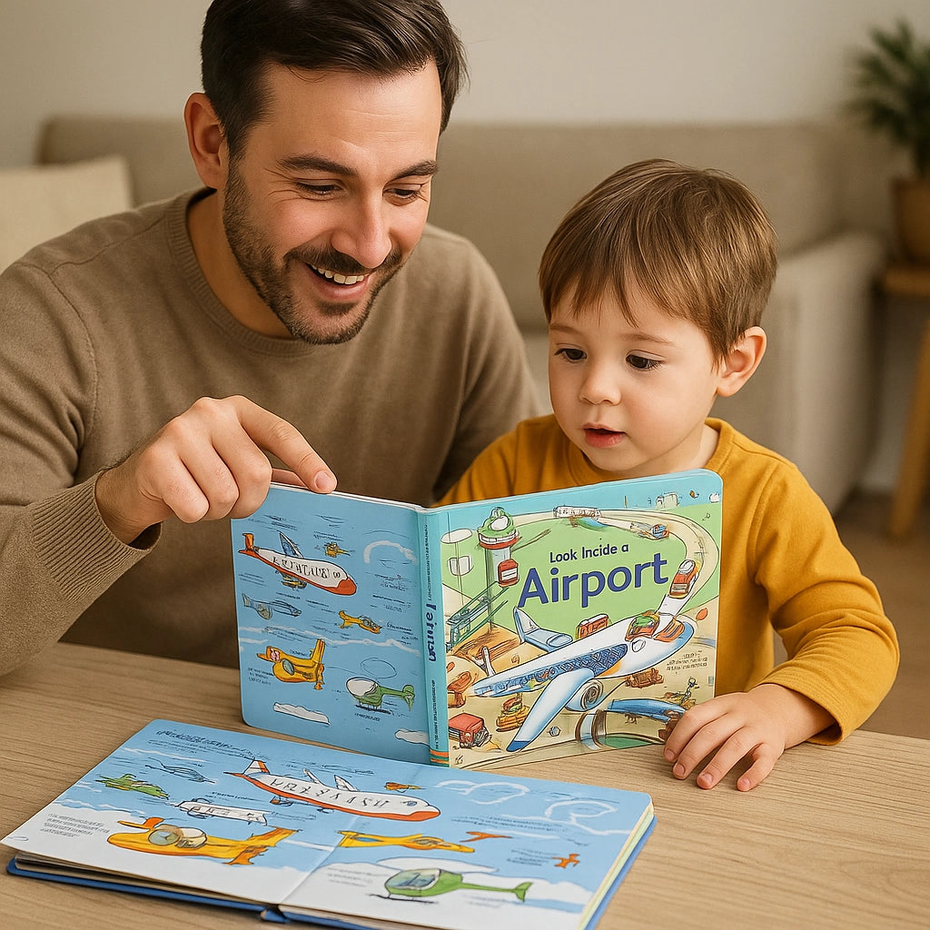 Look Inside an Airport Book