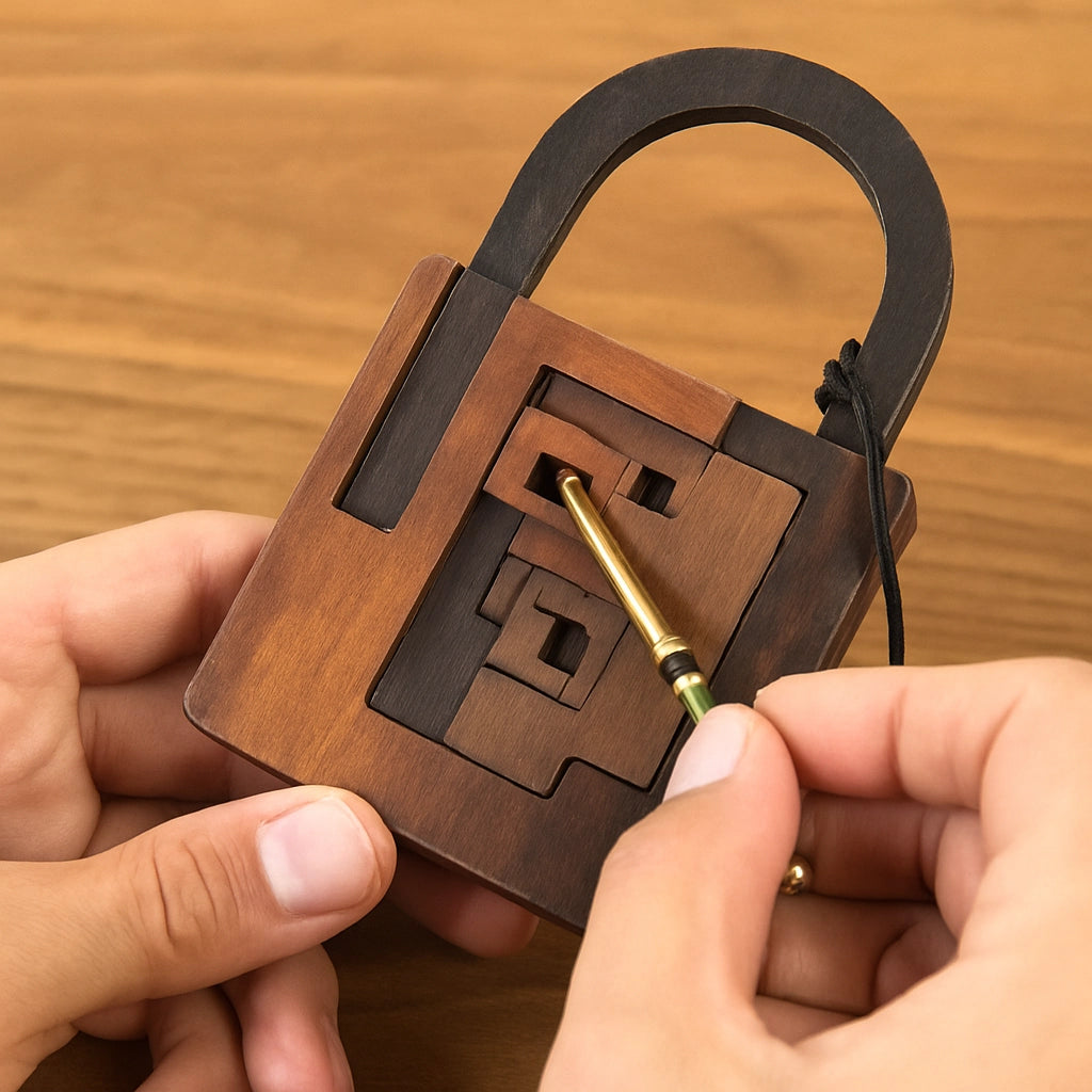 Einstein Lock Puzzle Game