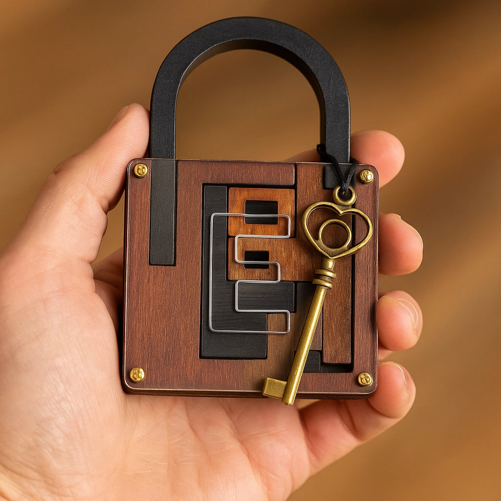 Einstein Lock Puzzle Game