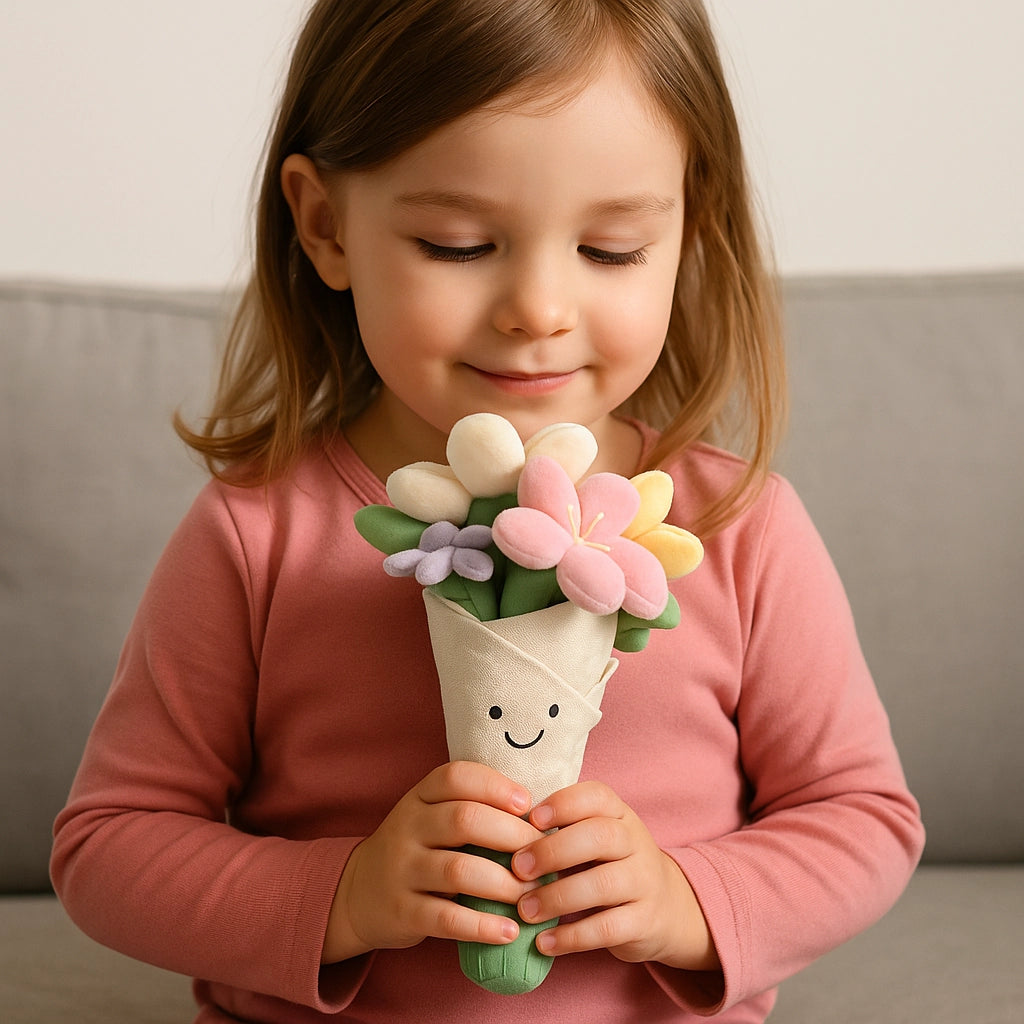 Flower Plush Doll Toy