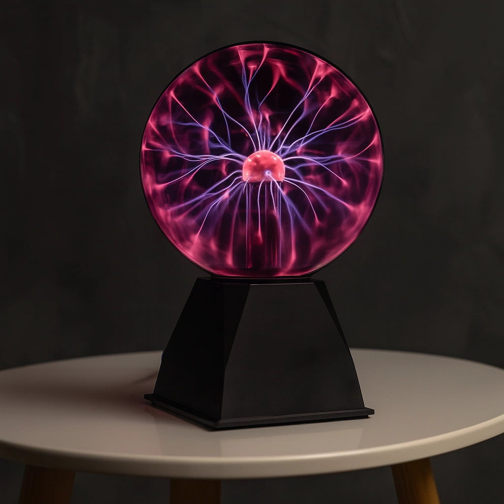 Interactive Plasma Ball Lamp