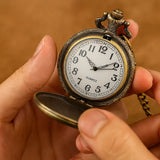 Anime Skull Pocket Watch Necklace