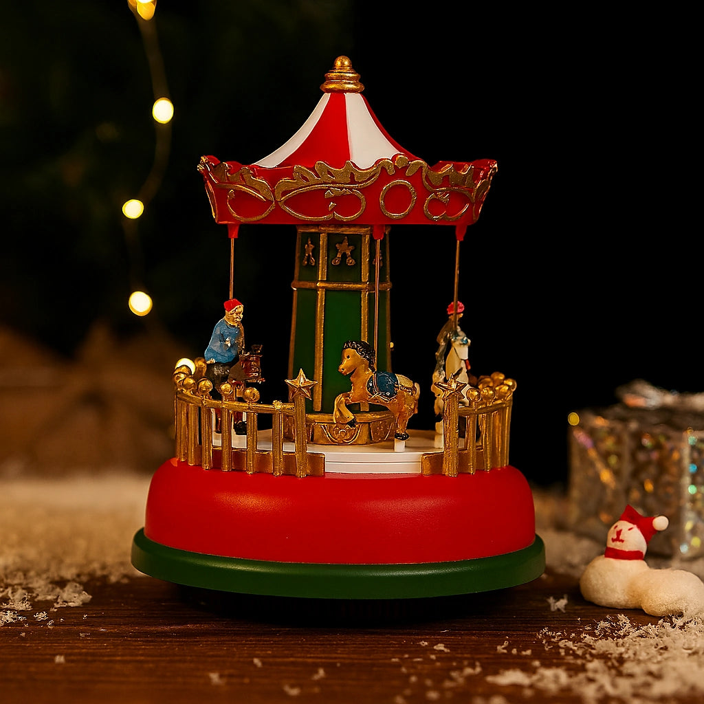 TwinkleCarousel™ Christmas Decor