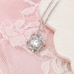 Inspiring White Gold Necklace