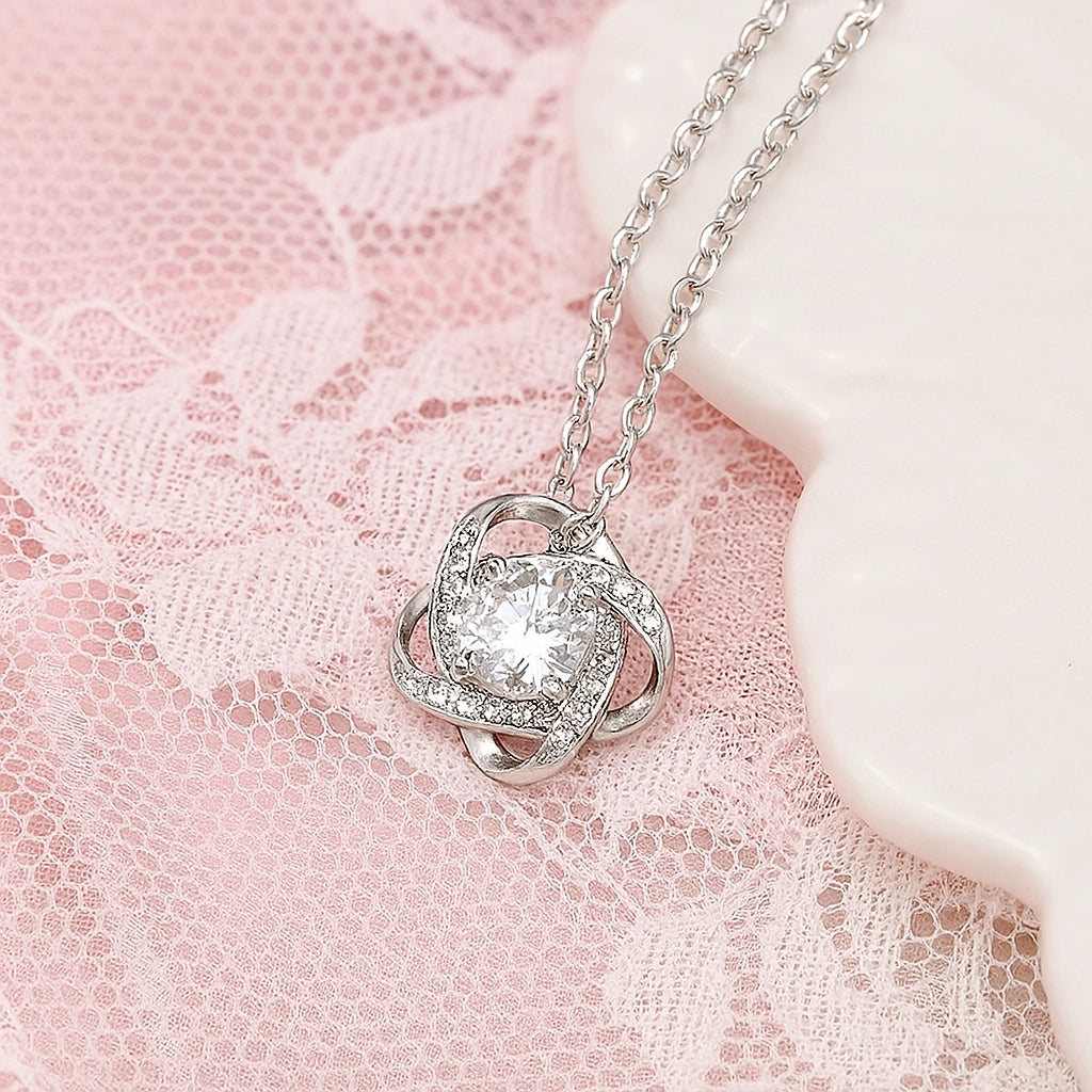 Inspiring White Gold Necklace