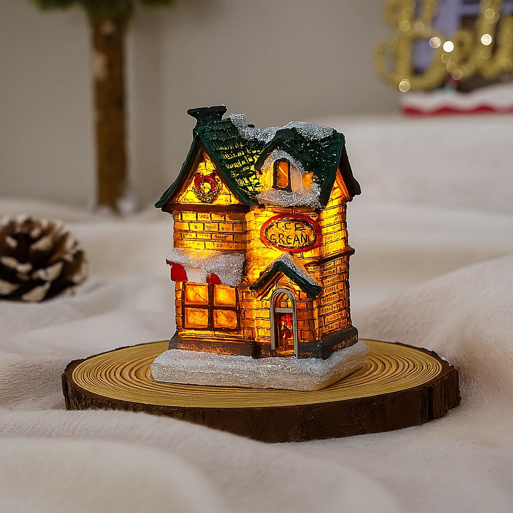 Mini Christmas Pine Trees Set