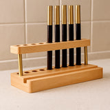 Wooden Desk Pen Stand