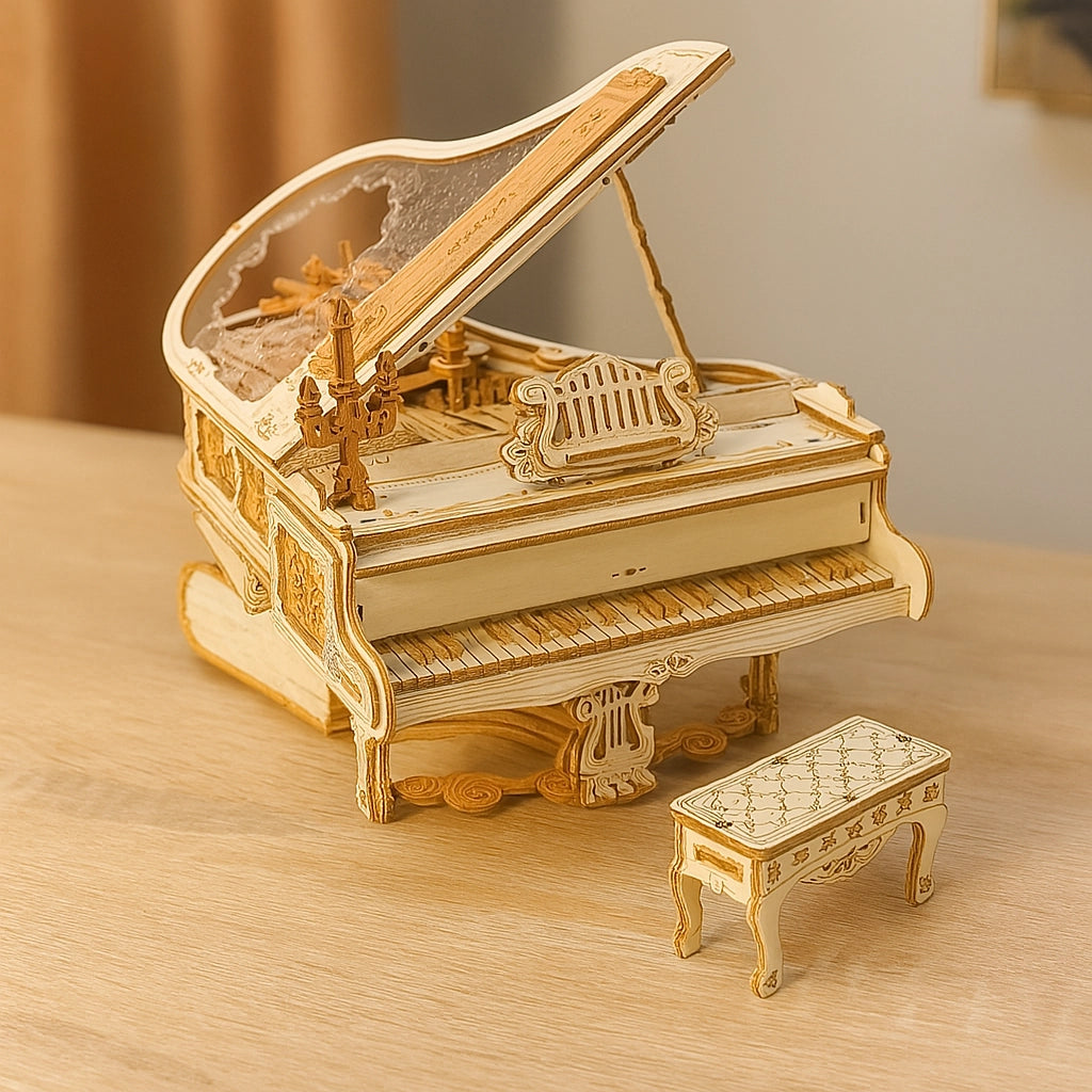 Musical Wooden Puzzle Set