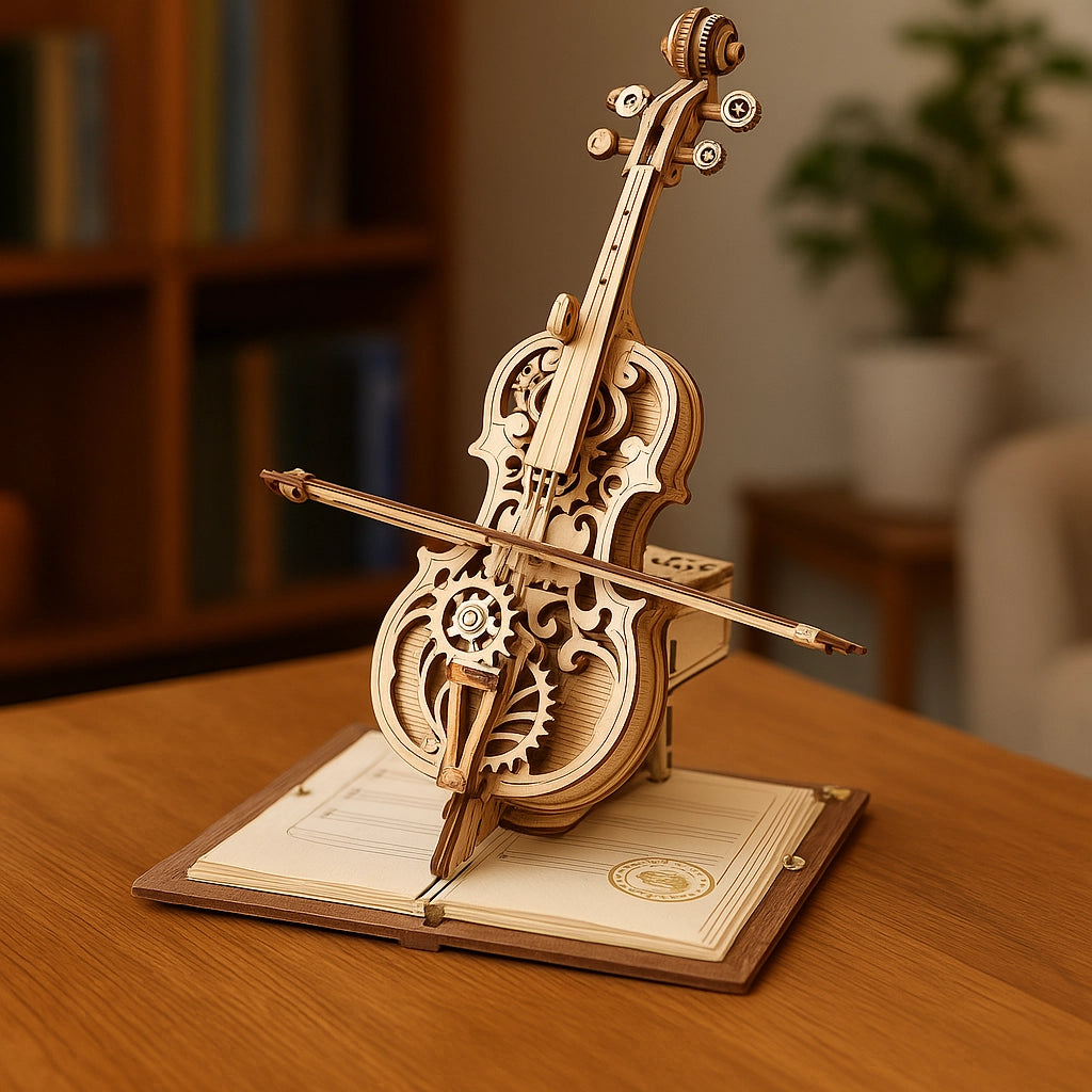 Musical Wooden Puzzle Set