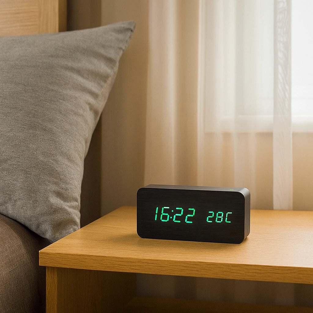WoodGlow™ Alarm Clock