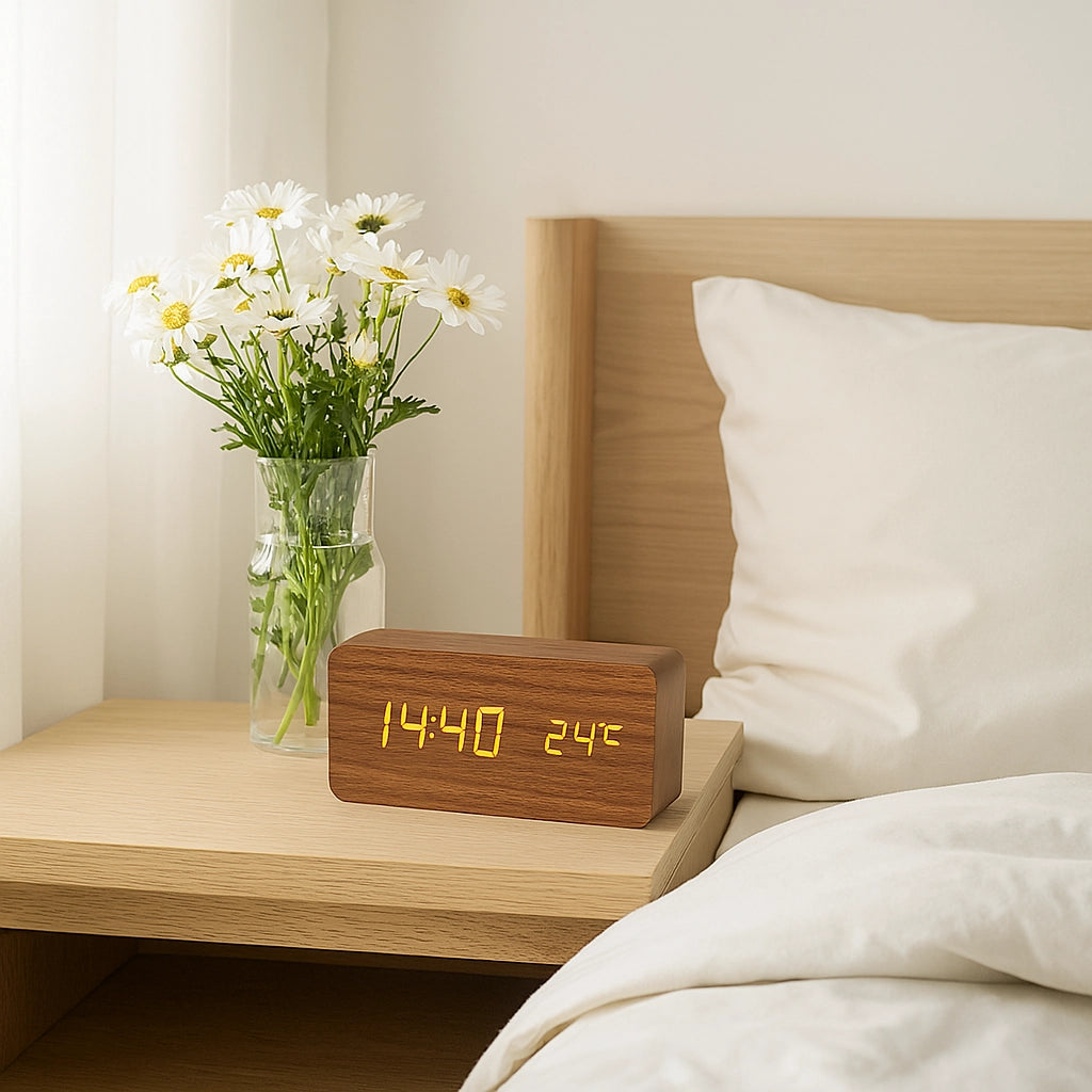 WoodGlow™ Alarm Clock