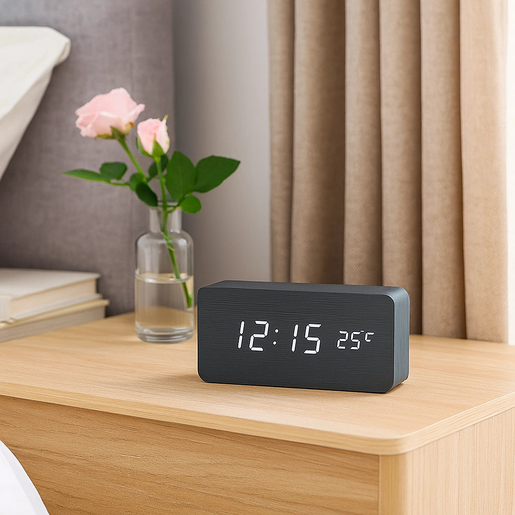 WoodGlow™ Alarm Clock