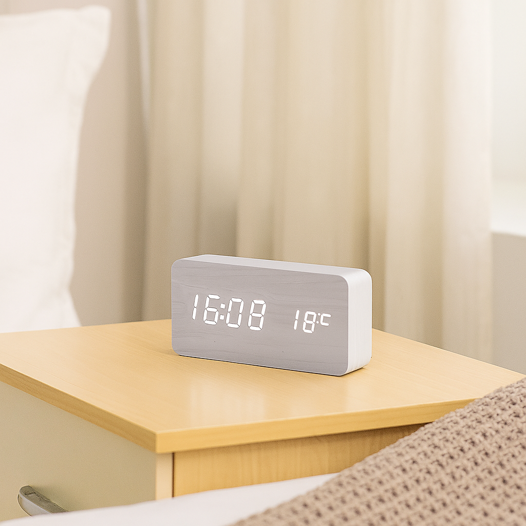 WoodGlow™ Alarm Clock