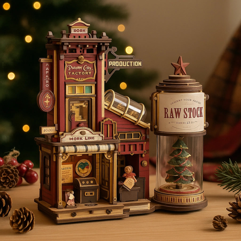 Wooden Gift Factory Puzzle