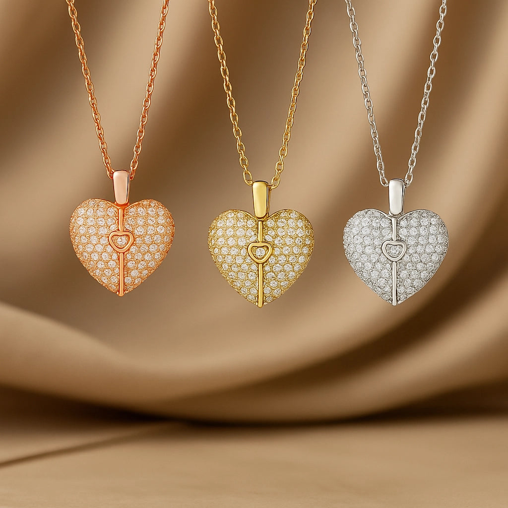 CrystalHeart™ Personalized Necklace