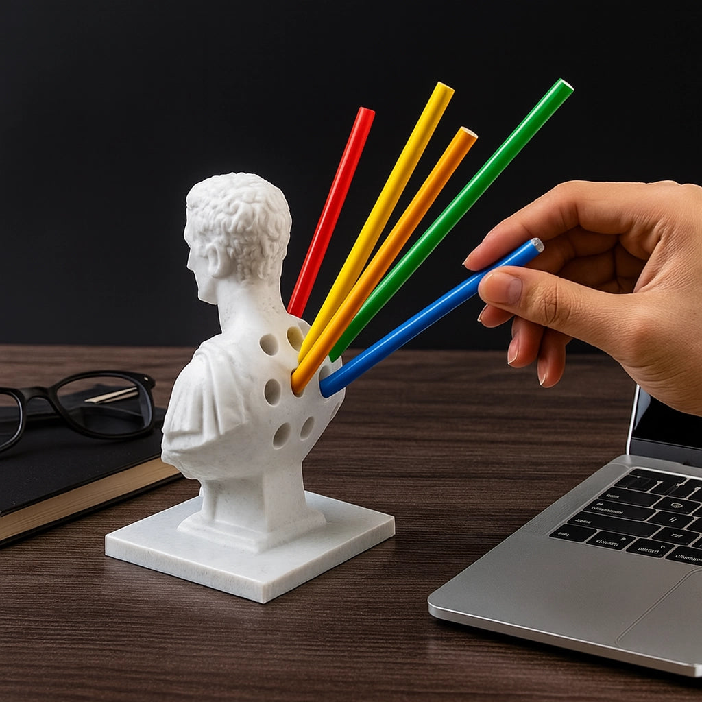 Julius Caesar Pen Holder