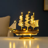 SeaCraft™ Wooden Sailboat