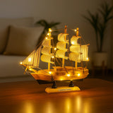 SeaCraft™ Wooden Sailboat