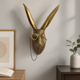 Gold Animal Wall Sculpture Set