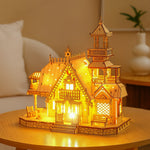 Country Villa Wooden Puzzle