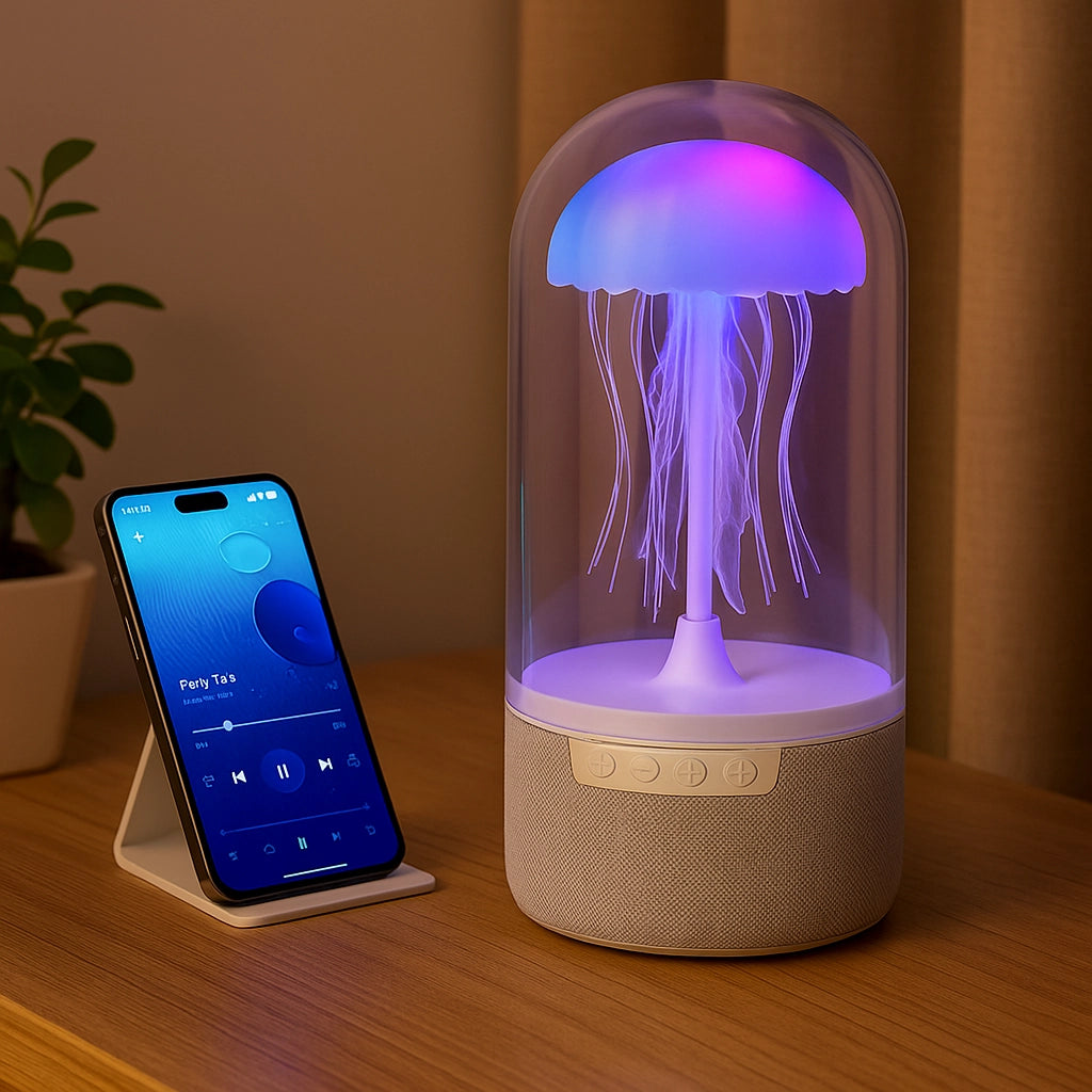 Jellyfish Bluetooth Speaker Lamp